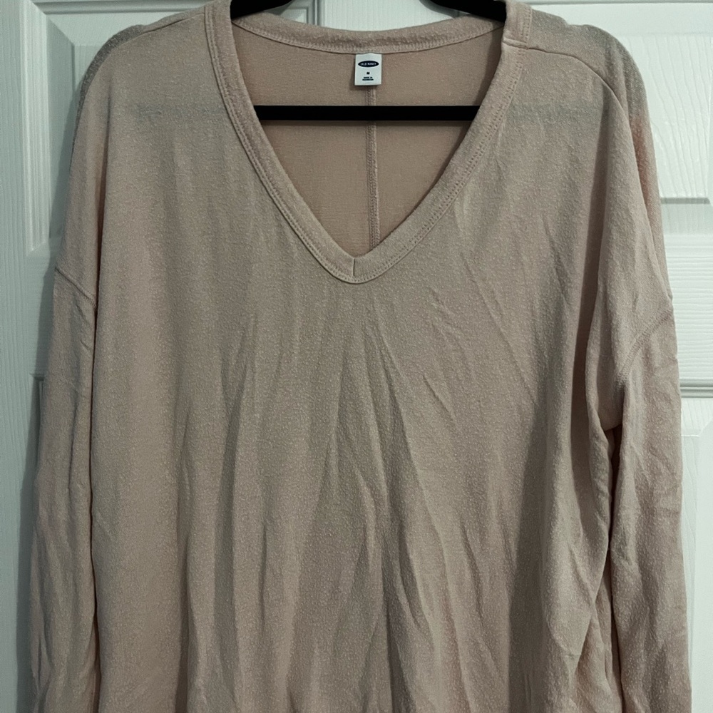 Old Navy Soft Pink Knit Top